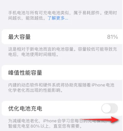 信州苹果15维修分享iPhone15充电到80%就充不进电了怎么办 