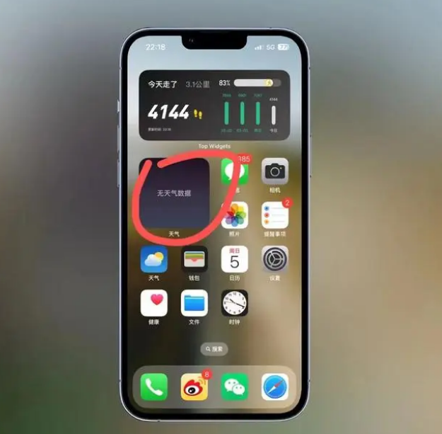 信州苹果手机维修分享:iOS16主屏幕天气小组件无法正常工作怎么办？ 