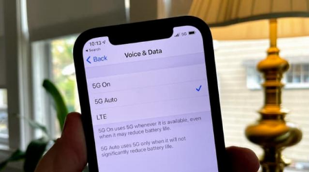 信州苹果手机维修分享iPhone 12如何打开或关闭5G网络 
